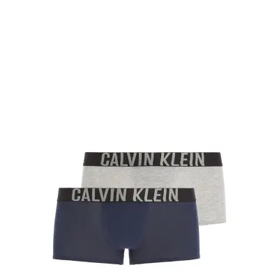 2 Pack Trunks Night & Underwear Underwear Underpants Grå Calvin Klein