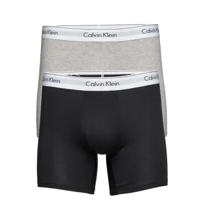 2P Boxer Brief Boxerkalsonger Svart Calvin Klein
