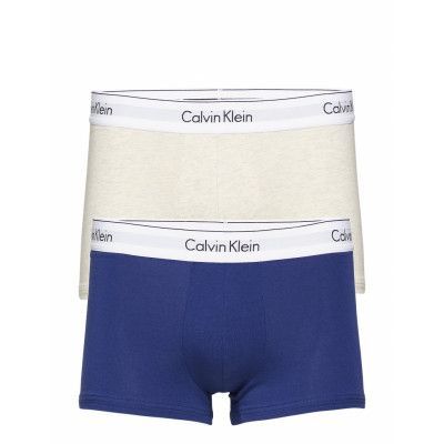 2P Trunk Boxerkalsonger Blå Calvin Klein