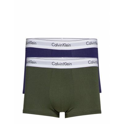 2P Trunk Boxerkalsonger Grön Calvin Klein