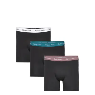 Calvin Klein Boxer Brief 3Pk Svart