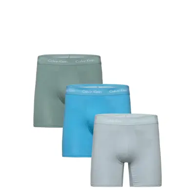 3P Boxer Brief Boxerkalsonger Blue Calvin Klein