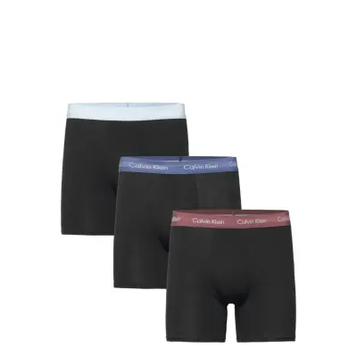 Boxer Brief 3Pk Boxerkalsonger Svart Calvin Klein