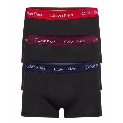 3P Low Rise Trunk *Villkorat Erbjudande Boxerkalsonger Blå Calvin Klein