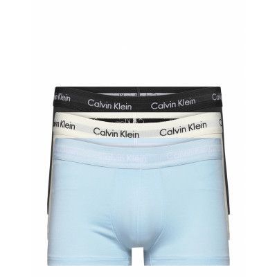 3P Low Rise Trunk *Villkorat Erbjudande Boxerkalsonger Blå Calvin Klein