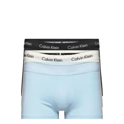3P Low Rise Trunk *Villkorat Erbjudande Boxerkalsonger Blå Calvin Klein