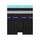 Calvin Klein 3P Low Rise Trunk Svart