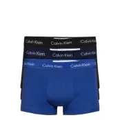3P Low Rise Trunk Boxerkalsonger Black Calvin Klein