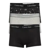 3P Low Rise Trunk Boxerkalsonger Black Calvin Klein
