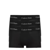 3P Low Rise Trunk Boxerkalsonger Black Calvin Klein