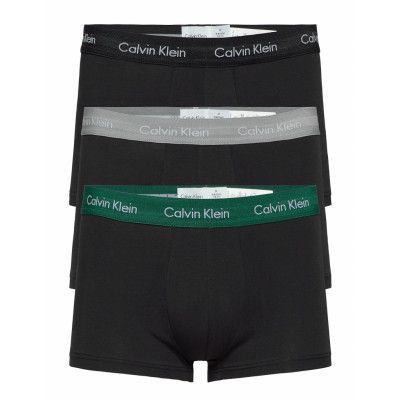 3P Low Rise Trunk *Villkorat Erbjudande Boxerkalsonger Grå Calvin Klein