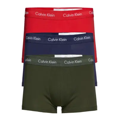3P Low Rise Trunk *Villkorat Erbjudande Boxerkalsonger Multi/mönstrad Calvin Klein