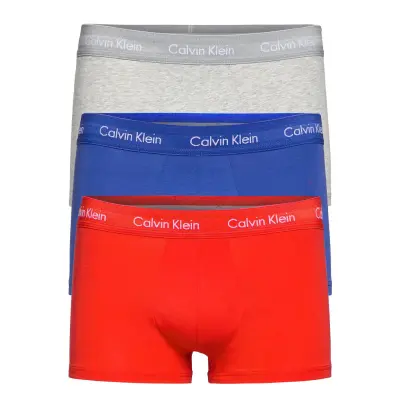 3P Low Rise Trunk *Villkorat Erbjudande Boxerkalsonger Multi/mönstrad Calvin Klein
