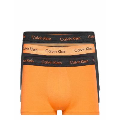 3P Low Rise Trunk *Villkorat Erbjudande Boxerkalsonger Orange Calvin Klein