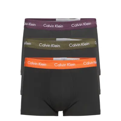 3P Low Rise Trunk *Villkorat Erbjudande Boxerkalsonger Orange Calvin Klein