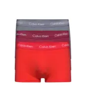 3P Low Rise Trunk Boxerkalsonger Röd Calvin Klein