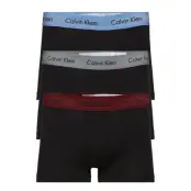 3P Low Rise Trunk Boxerkalsonger Silver Calvin Klein