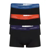 Low Rise Trunk 3Pk Boxerkalsonger Svart Calvin Klein