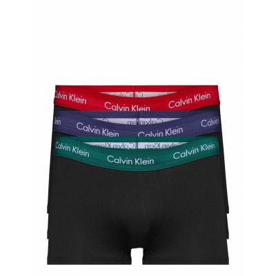 3P Low Rise Trunk Boxerkalsonger Svart Calvin Klein