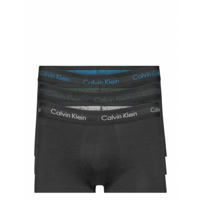 3P Low Rise Trunk Boxerkalsonger Svart Calvin Klein