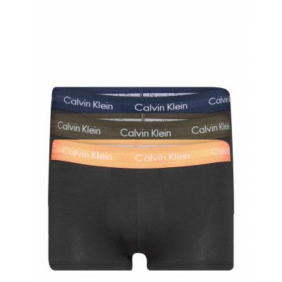 3P Low Rise Trunk Boxerkalsonger Svart Calvin Klein