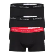 3p Low Rise Trunk Boxerkalsonger Svart Calvin Klein