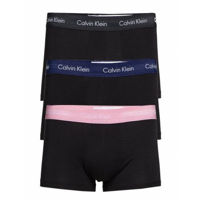 3P Low Rise Trunk *Villkorat Erbjudande Boxerkalsonger Svart Calvin Klein
