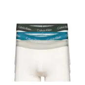 3P Low Rise Trunk Boxerkalsonger Vit Calvin Klein