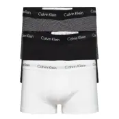 3P Low Rise Trunk Boxerkalsonger White Calvin Klein