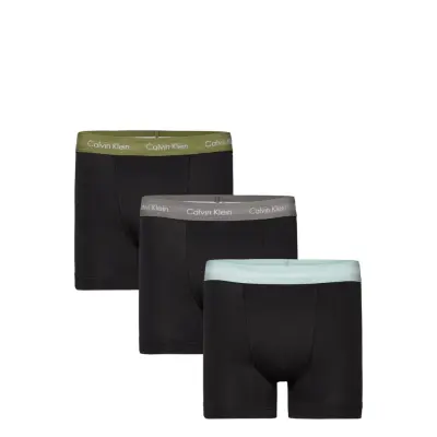 Trunk 3Pk Boxerkalsonger Black Calvin Klein