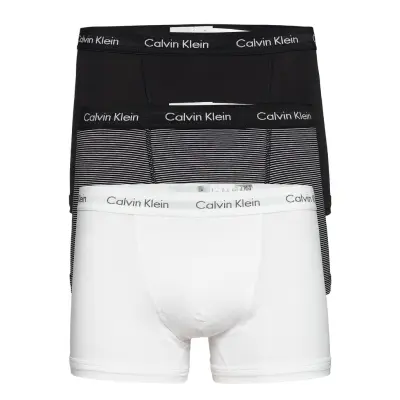 Calvin Klein Trunk 3Pk Vit