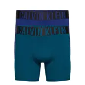 Boxer Brief 2Pk Boxerkalsonger Blå Calvin Klein