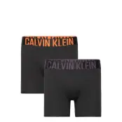 Boxer Brief 2Pk Boxerkalsonger Black Calvin Klein