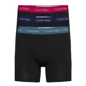 3P Boxer Brief Boxerkalsonger Blå Calvin Klein