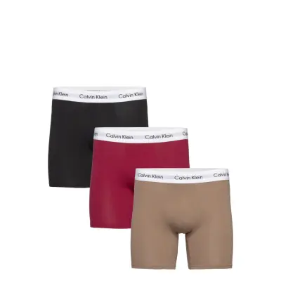 Calvin Klein Boxer Brief 3Pk Svart