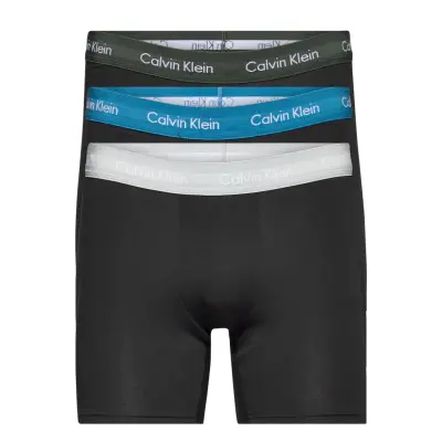 3P Boxer Brief Boxerkalsonger Grå Calvin Klein