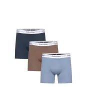 Boxer Brief 3Pk *Villkorat Erbjudande Boxerkalsonger Marinblå Calvin Klein