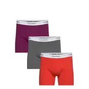 Boxer Brief 3Pk *Villkorat Erbjudande Boxerkalsonger Orange Calvin Klein