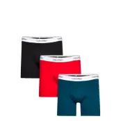 Boxer Brief 3Pk *Villkorat Erbjudande Boxerkalsonger Röd Calvin Klein