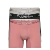 Boxer Brief 3Pk Boxerkalsonger Rosa Calvin Klein