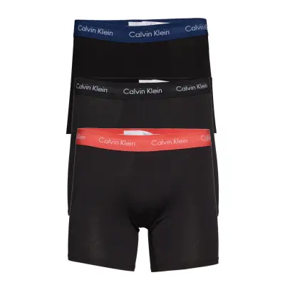 Boxer Brief 3Pk Boxerkalsonger Svart Calvin Klein