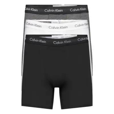 3P Boxer Brief Boxerkalsonger Svart Calvin Klein