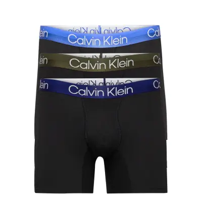 Boxer Brief 3Pk *Villkorat Erbjudande Boxerkalsonger Svart Calvin Klein