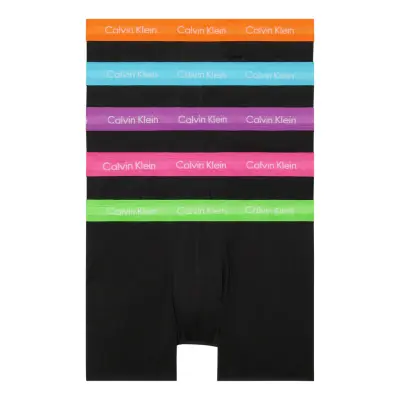 Boxer Brief 5Pk Boxerkalsonger Black Calvin Klein