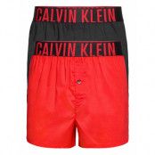 Boxer Slim 2Pk Underwear Boxer Shorts Svart Calvin Klein