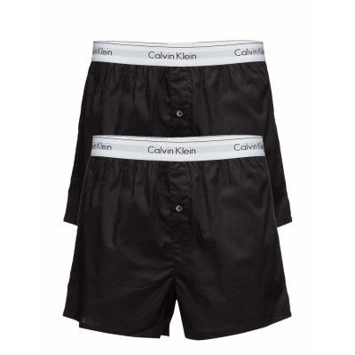 Calvin Klein Boxer Slim 2Pk Svart