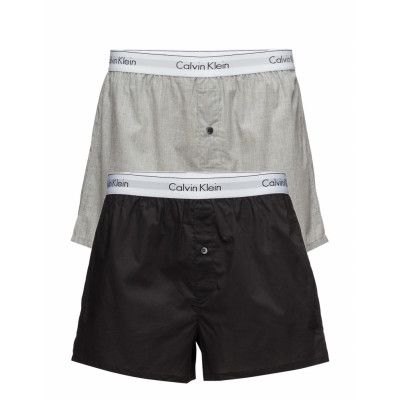 Calvin Klein Boxer Slim 2Pk Svart