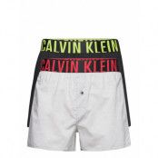 Boxer Slim 2pk Underwear Boxer Shorts Vit Calvin Klein