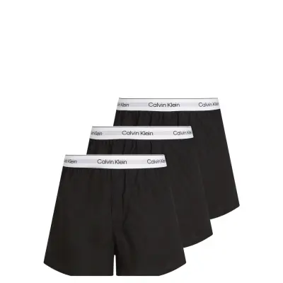 Calvin Klein Boxer Slim 3Pk Svart