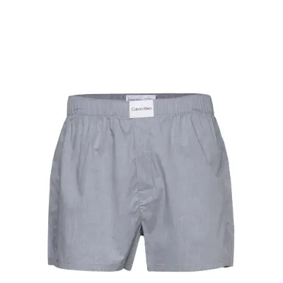 Boxer Slim *Villkorat Erbjudande Underwear Boxer Shorts Blå Calvin Klein